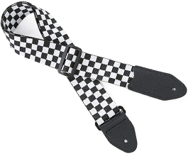 Checkered Guitar Strap 4