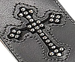 Cross Guitar Strap 8 close up