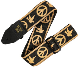 Peace Sign Guitar Strap 2