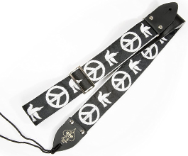 Peace Sign Guitar Strap 3