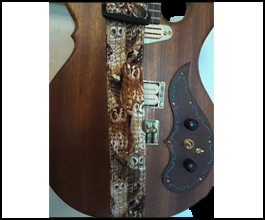 Owl Guitar Strap 4