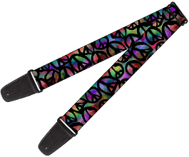 Peace Sign Guitar Strap 4