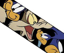 Looney Tunes Guitar Strap 5 close up
