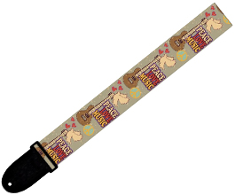 Peace Sign Guitar Strap 6