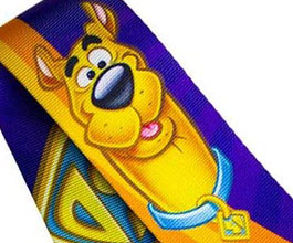 Scooby Doo Guitar Strap 6 close up