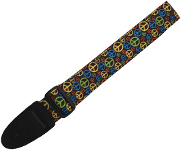 Peace Sign Guitar Strap 7