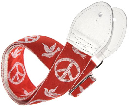 Peace Sign Guitar Strap 9
