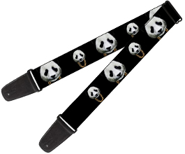 Panda Guitar Strap 10
